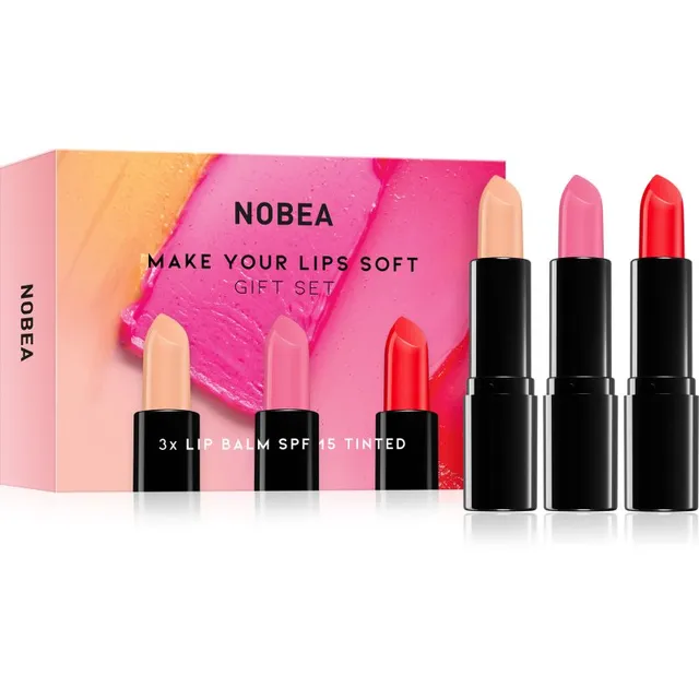 NOBEA Beauty Pleasure NOBEA Make Your Lips Soft Gift Set Huulepulkade komplekt kinkepakendis