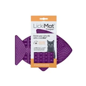 LickiMat® Casper Purple lakumatt kassidele