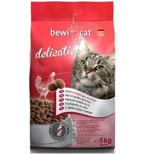 BEWI CAT kuivtoit kassile Delicaties, kodulinnulihaga