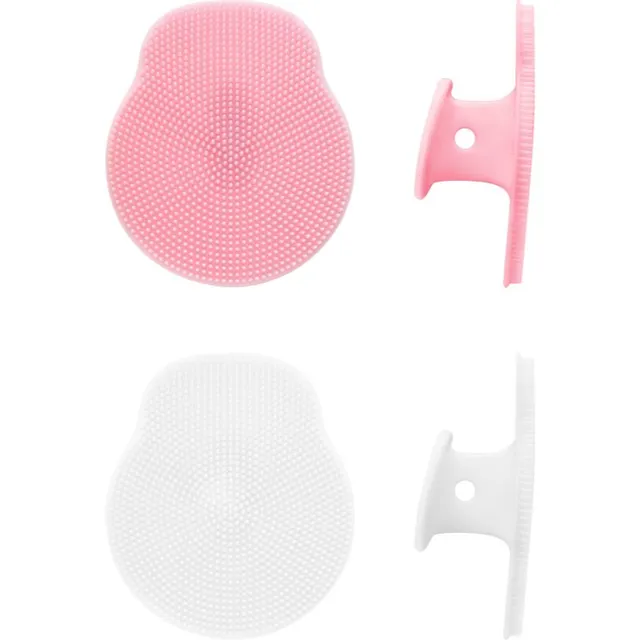Brushworks Silicone Cleansing Pads Koorivad puhastuspadjad 2 tk