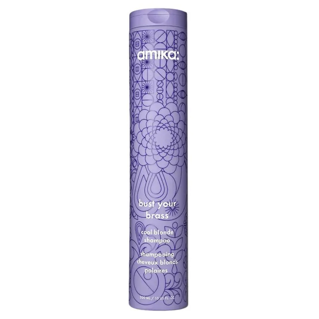AMIKA Bust Your Brass Cool Blonde Strength Repair Shampoo 1000ml