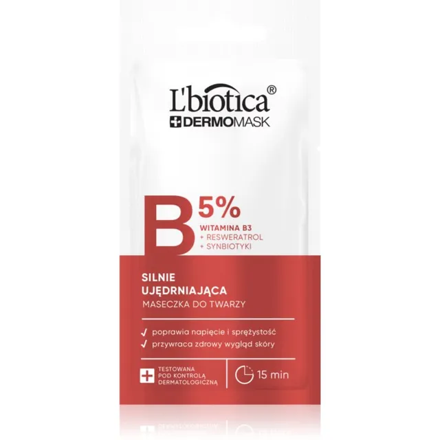 L’biotica DermoMask B 5% Pinguldav näomask 8 ml
