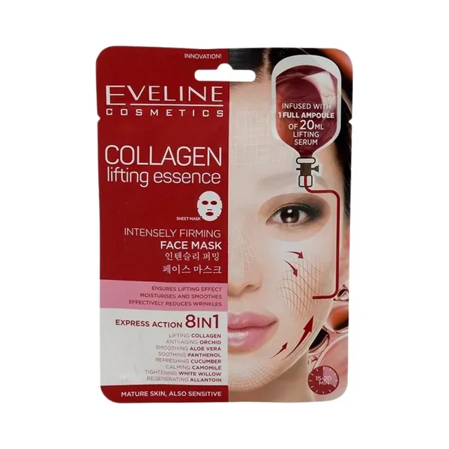 Kangasmask kollageeniga, EVELINE COSMETICS, 1tk
