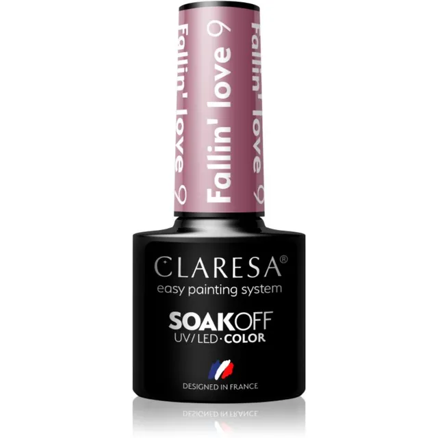 Claresa SoakOff UV/LED Color Fallin' Love Geelküünelakk varjund 9 5 g