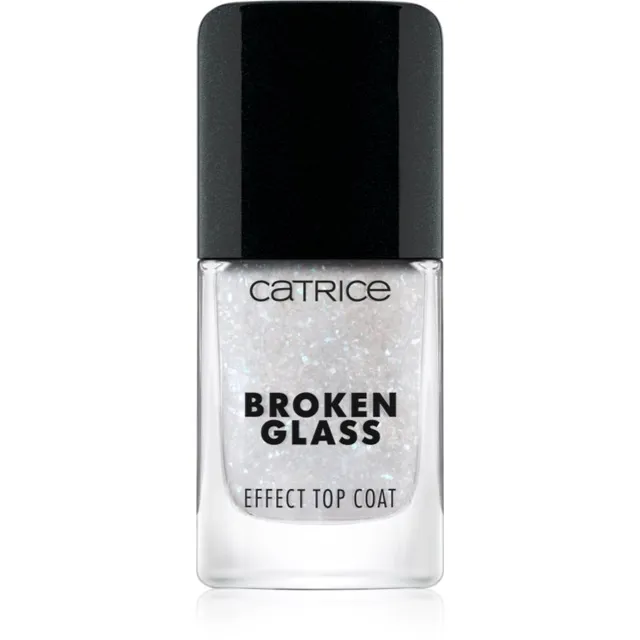 Catrice Broken Glass Effect Top Coat Pealislakk sädelusega varjund 050 Sparkling Reflection 10.5 ml