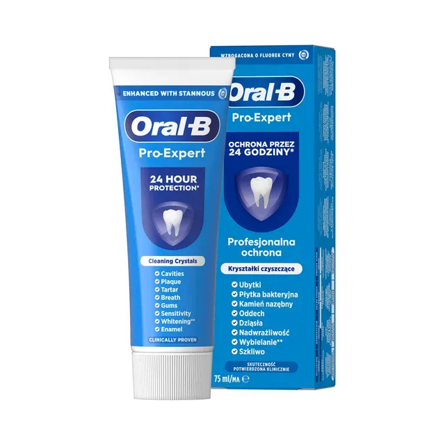Hambapasta Pro Expert Cleaning Crystals, ORAL-B, 75ml
