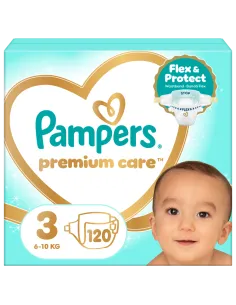 Pampers Premium Care Mähkmed, Suurus 3, 120 Mähet