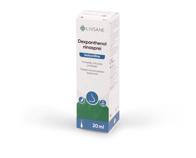 LIVSANE NINASPREI ISOTOONILINE DEKSPANTENOOLIGA 20ML