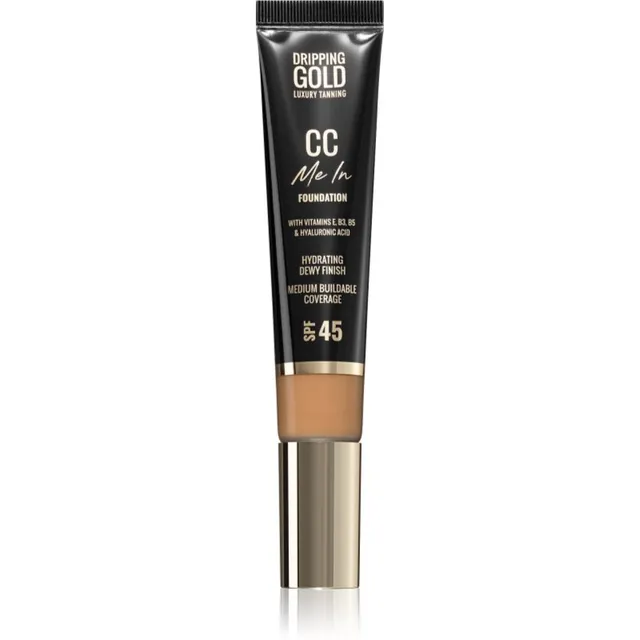 Dripping Gold CC Me In Kerge jumestuskreem SPF 45 varjund Tan 06 32 ml