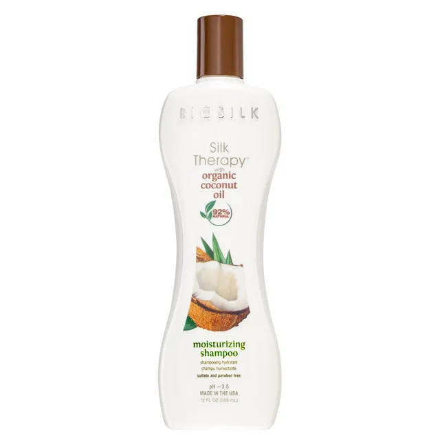 BIOSILK Silk Therapy Organic Coconut Oil Moisturizing Shampoo 355ml