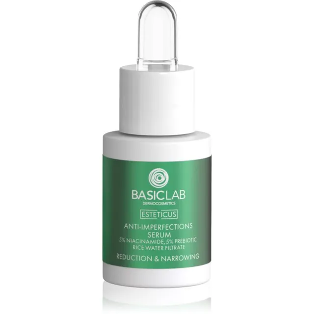 BasicLab Dermocosmetics Esteticus Kerge näoseerum rasusele ja probleemsele nahale 15 ml