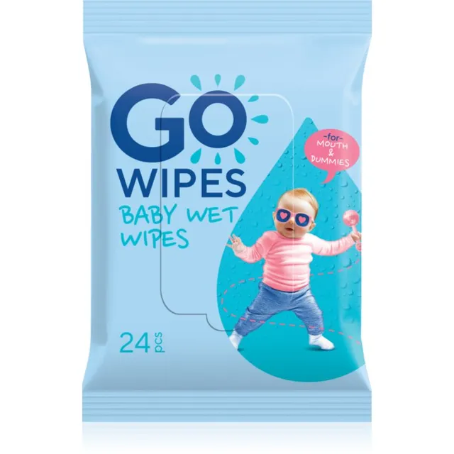 GoWipes Baby Wet Wipes Niisked salvrätikud lastele sünnist alates 24 tk