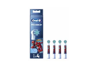 Varuotsikud ORAL-B Spider Man 3+ 4tk