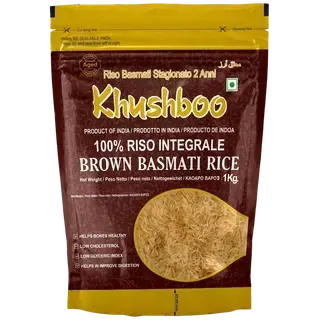 Khushboo Basmati täistera pruun riis 1 kg