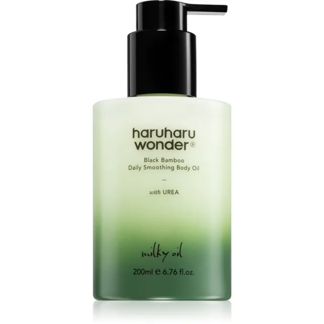 Haruharu Wonder Black Bamboo Daily Smoothing Body Oil Sametine kehaõli toitva toimega 200 ml