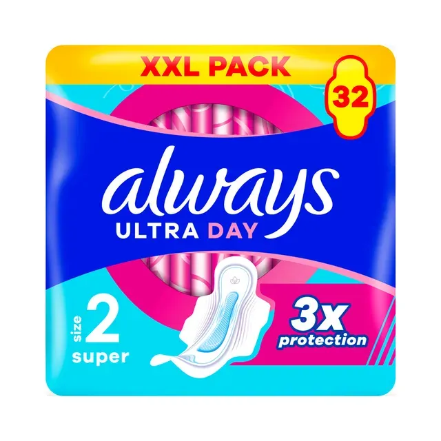 Hügieenisidemed Super Quattro, ALWAYS, 32 tk