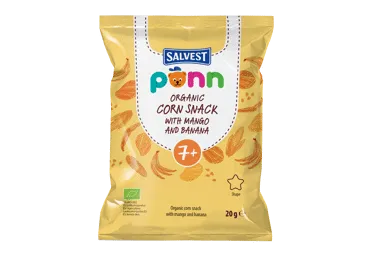Maisikrõbusk.SALVEST mango banaan.20g 7k