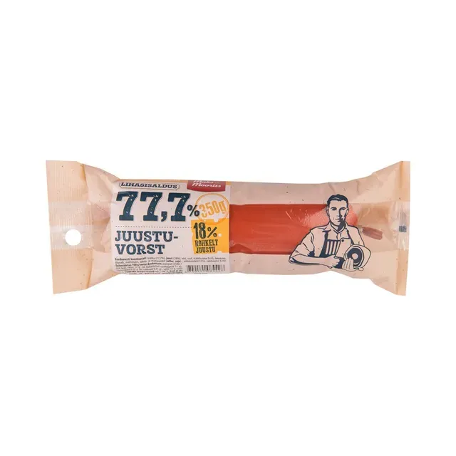 Juustuvorst 77,7%, MAKS&MOORITS, 350 g