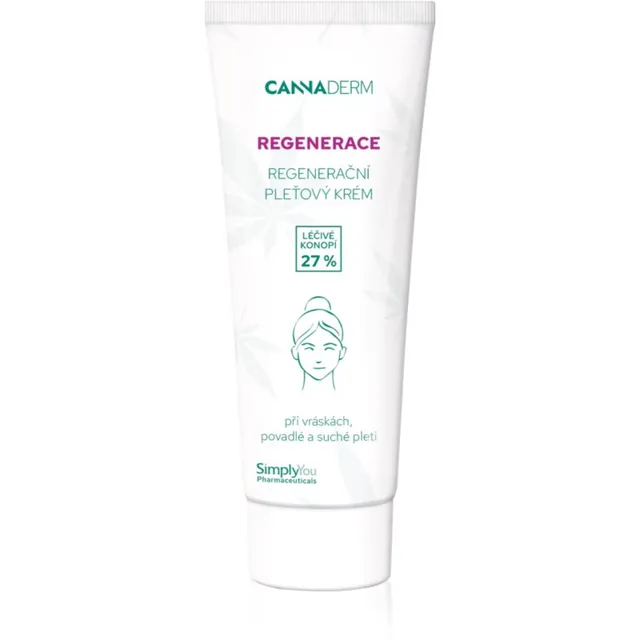 Cannaderm Regeneration Cream for dry and sensitive skin Taastav kreem kuivale ja tundlikule nahale 75 g