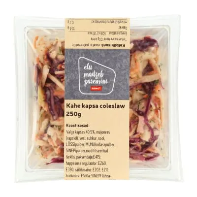 Kahe kapsa coleslaw 250g