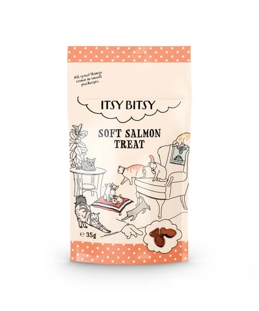 ItsyBitsy kassi maius, lõhe, 35 g