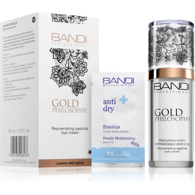 BANDI Gold Philosophy Silmakreem peptiididega 30 ml