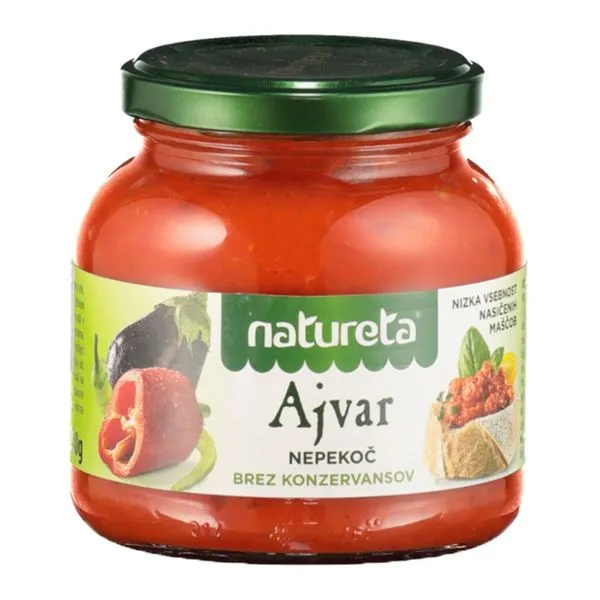 Salat Ajvar mahedamaitseline 290g Sloveenia