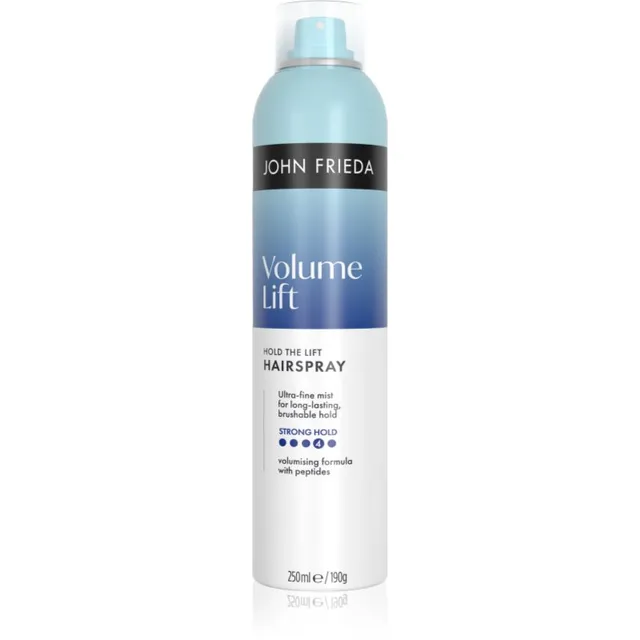 John Frieda Volume Lift Hold the Lift Hairspray Juukselakk fikseerimiseks ja kuju andmiseks 250 ml