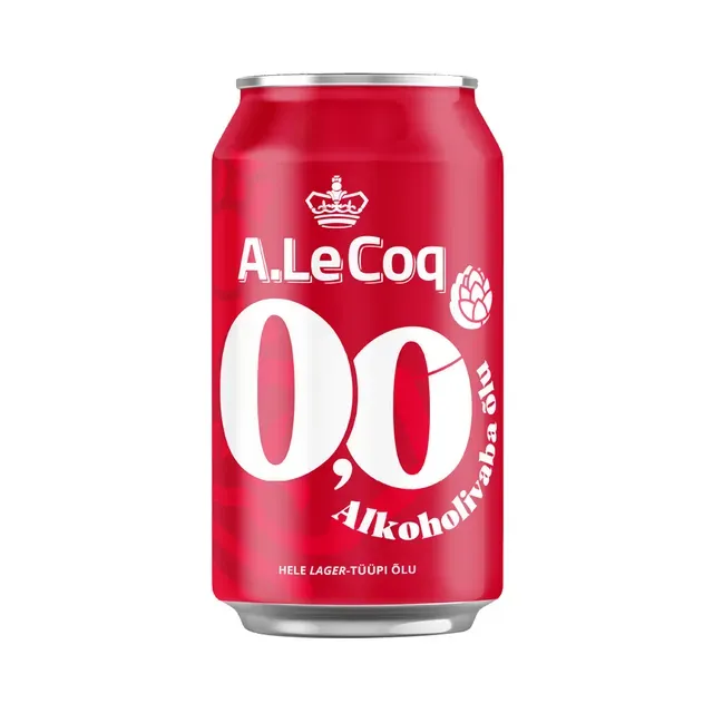 Alkoholivaba õlu A.Le Coq, A. LE COQ, 330 ml