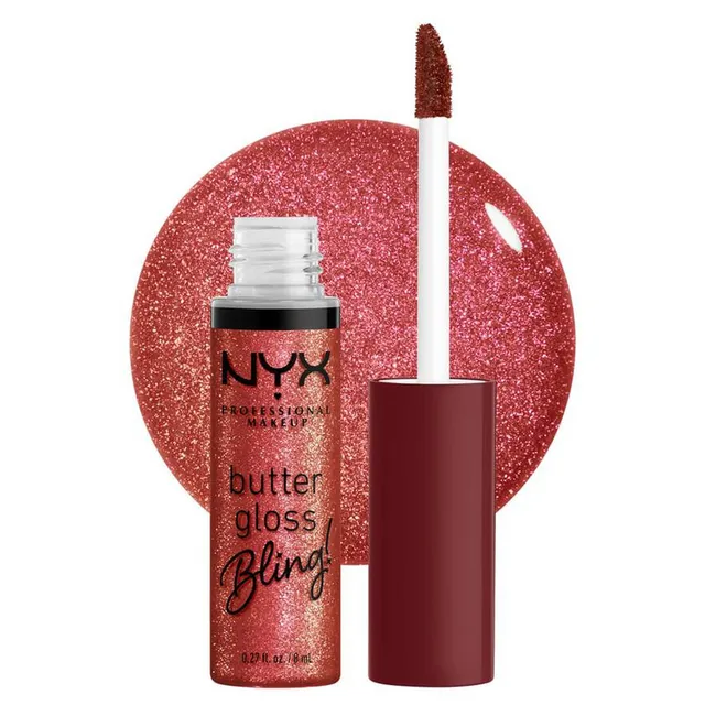 NYX Butter Gloss Bling Lip Gloss No.7 Big Spender 8ml