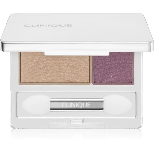 Clinique All About Shadow™ Duo Lauvärviduo varjund Beach Plum 1.7 g