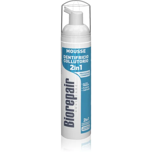 Biorepair Combined Protection 2v1 kaks ühes suuvaht hammaste ja igemete puhastamiseks ilma hambaharja ja vett kasutamata hammastele 75 ml