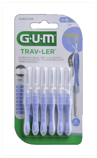 GUM HAMBAVAHEHARJAD TRAV-LER SILINDER 0,6MM HELE LILLA N6