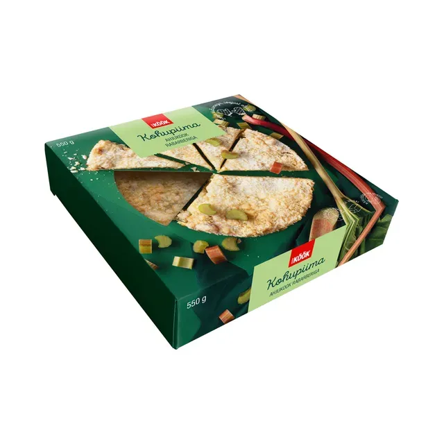 Kohupiima ahjukook rabarberiga, SELVERI KÖÖK, 550 g