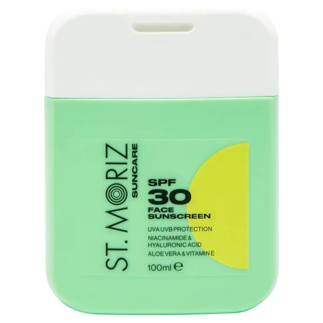 ST. MORIZ Suncare Face Sunscreen SPF30 100ml