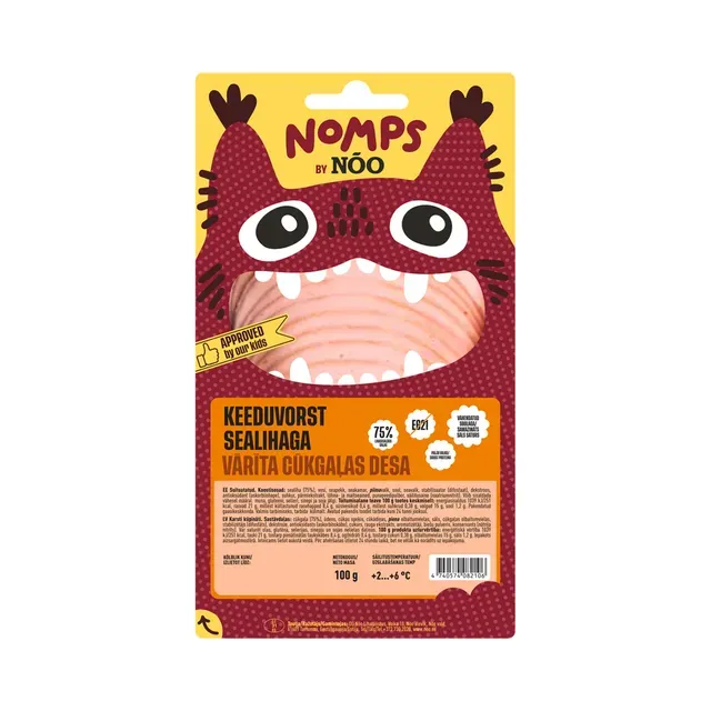 Keeduvorst sealihaga, Nops, NÕO, 100 g