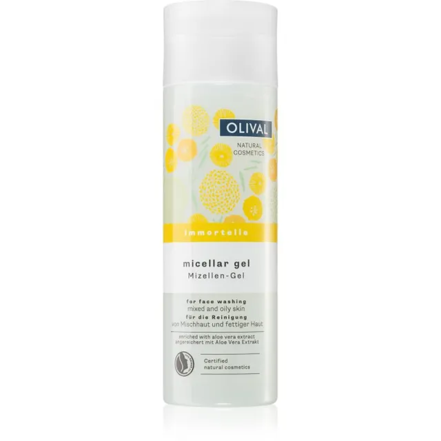 Olival Immortelle Micellar Gel Puhastav geel kombineeritud kuni rasusele nahale 200 ml