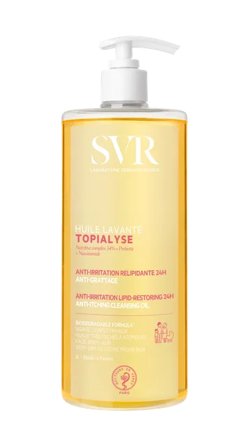 SVR Topialyse Lipid-Restoring 24H Cleansing Oil 1000ml