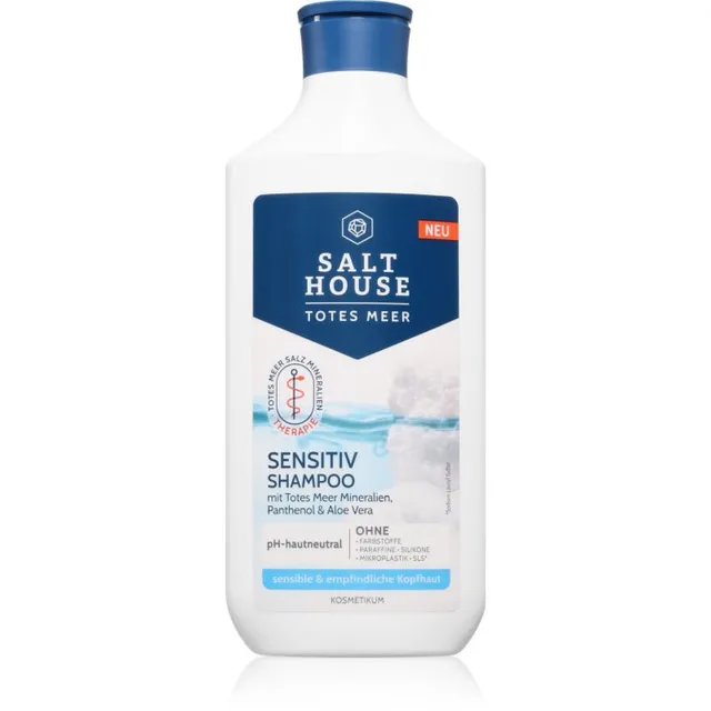Salt House Dead Sea Therapy Sensitiv Shampoo Šampoon tundlikule peanahale ja kuivadele juustele 250 ml