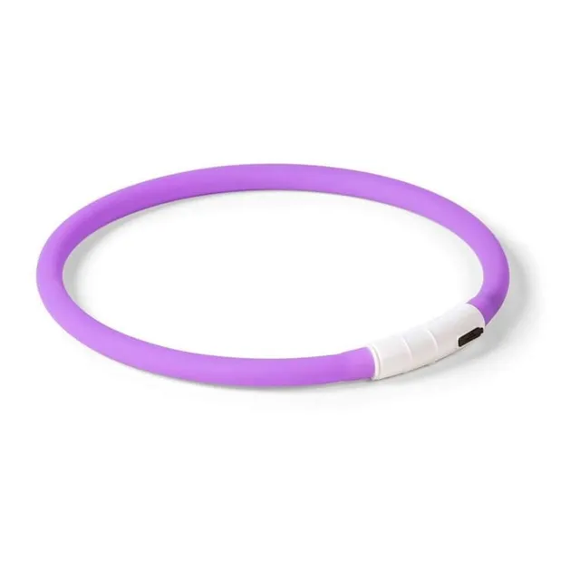 Little&Bigger koera LED-kaelarihm 55 cm, lilla