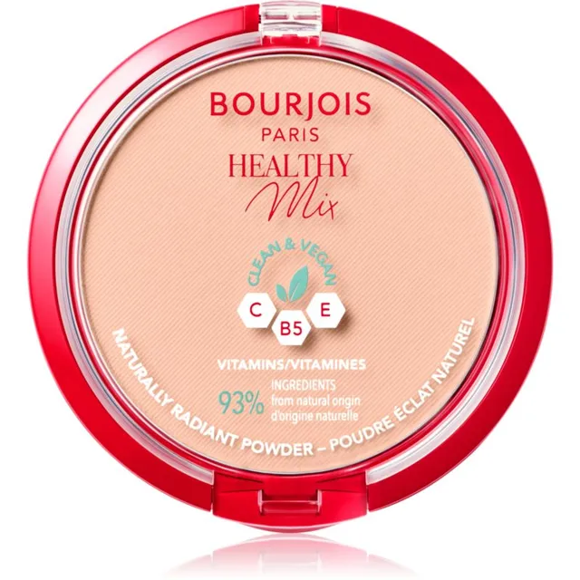 Bourjois Healthy Mix Matistav puuder nahale sära andmiseks varjund 03 Rose Beige 10 g
