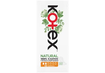 Pesukaitsmed KOTEX 100% Cotton N 40tk