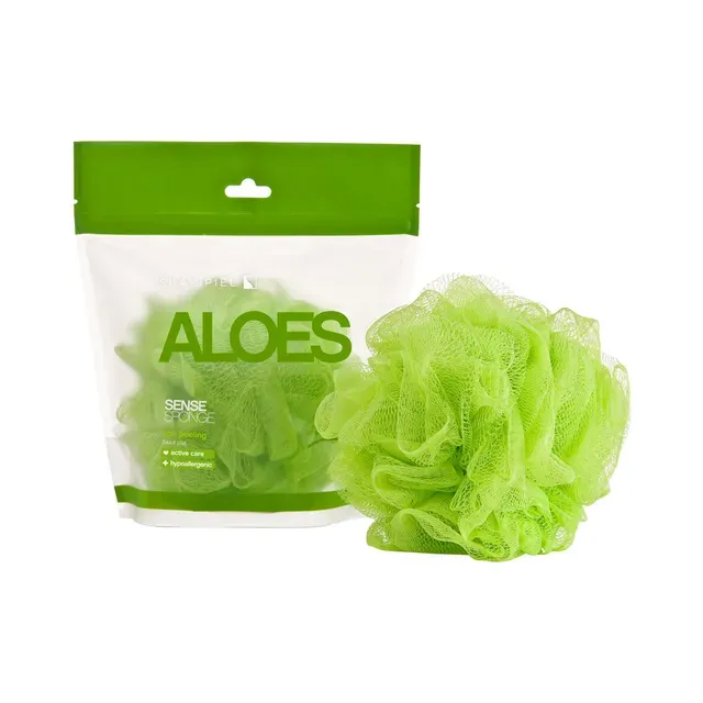 Kooriv pesemiskäsn kehale Aloes, SUAVIPIEL, 1 tk