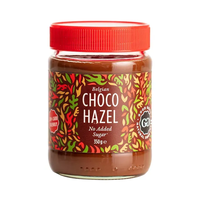 Šokolaadimaitseline sarapuupähkli kreem steviaga, GOOD GOOD, 350g