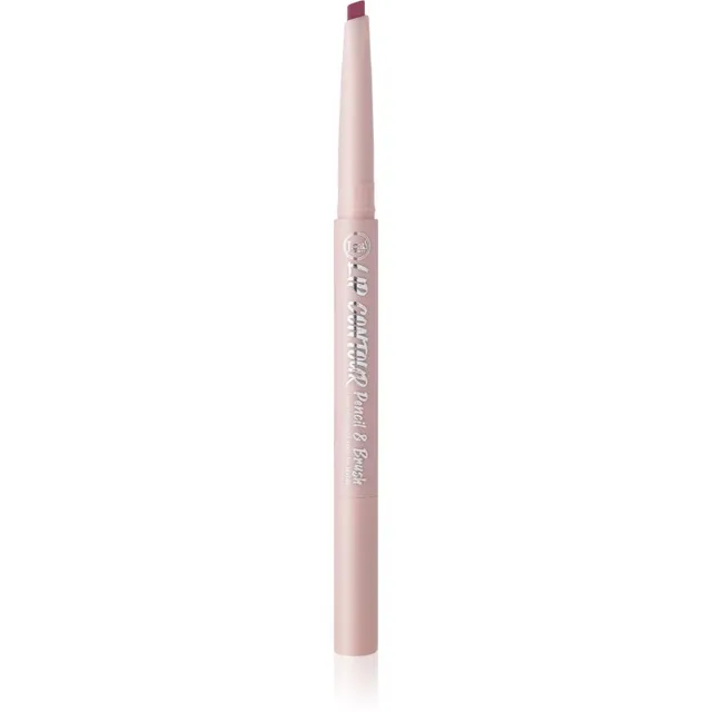 J.Cat Beauty Lip Contour Huulepliiats koos pintsliga / harjaga varjund Mystic Mauve Beige 0.22 g
