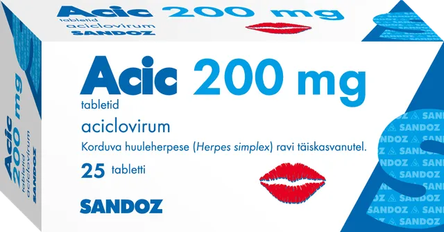 ACIC 200 MG TBL 200MG N25