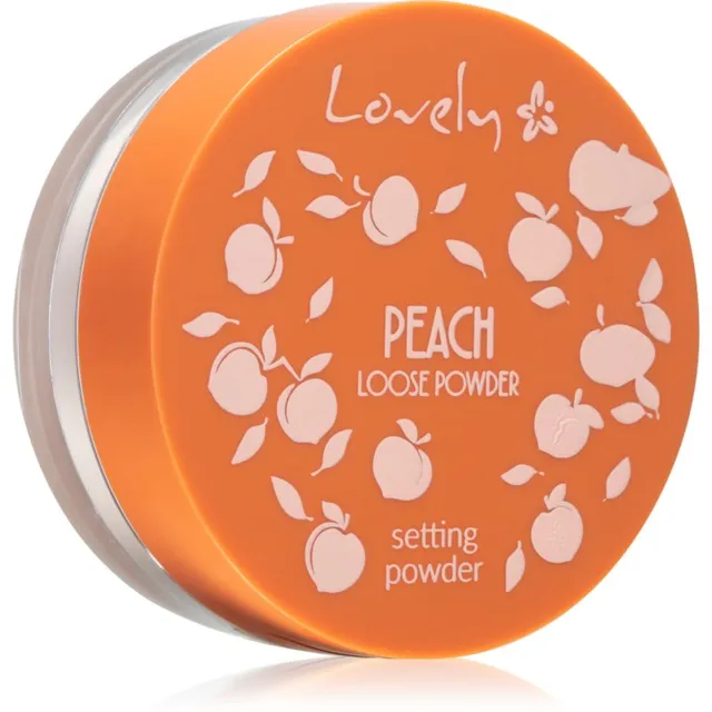 Lovely Peach Setting Powder Matistav kinnituspuuder