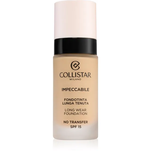 Collistar Impeccabile Long Wear Foundation Kauapüsiv jumestuskreem SPF 15 2R Rosy Beige 30 ml