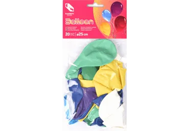Õhupallid 25cm,20tk