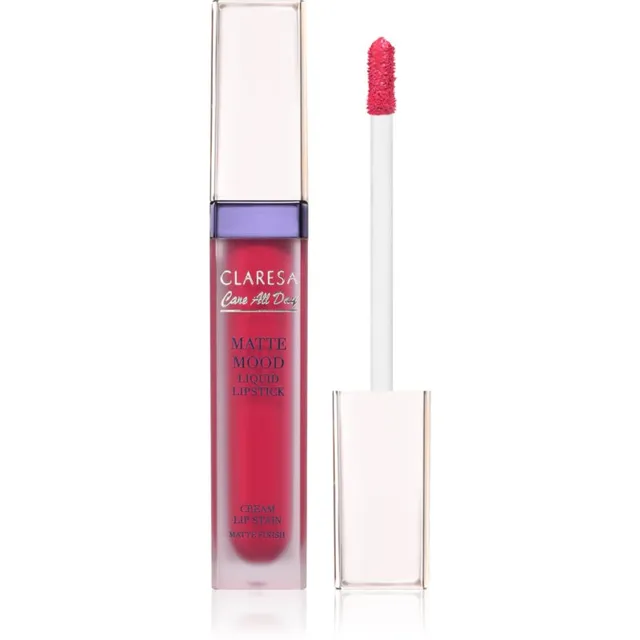 Claresa Care All Day Matte Mood Liquid Lipstick Vedel matt huulepulk varjund 06 Bliss 7 ml